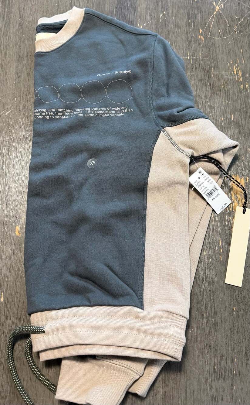 Outdoor Supply RC Supply Two-Tone Colorblock Crewneck Sweatshirt